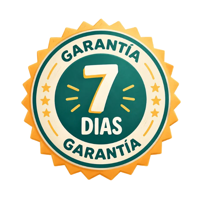Sello de garantía de 7 días